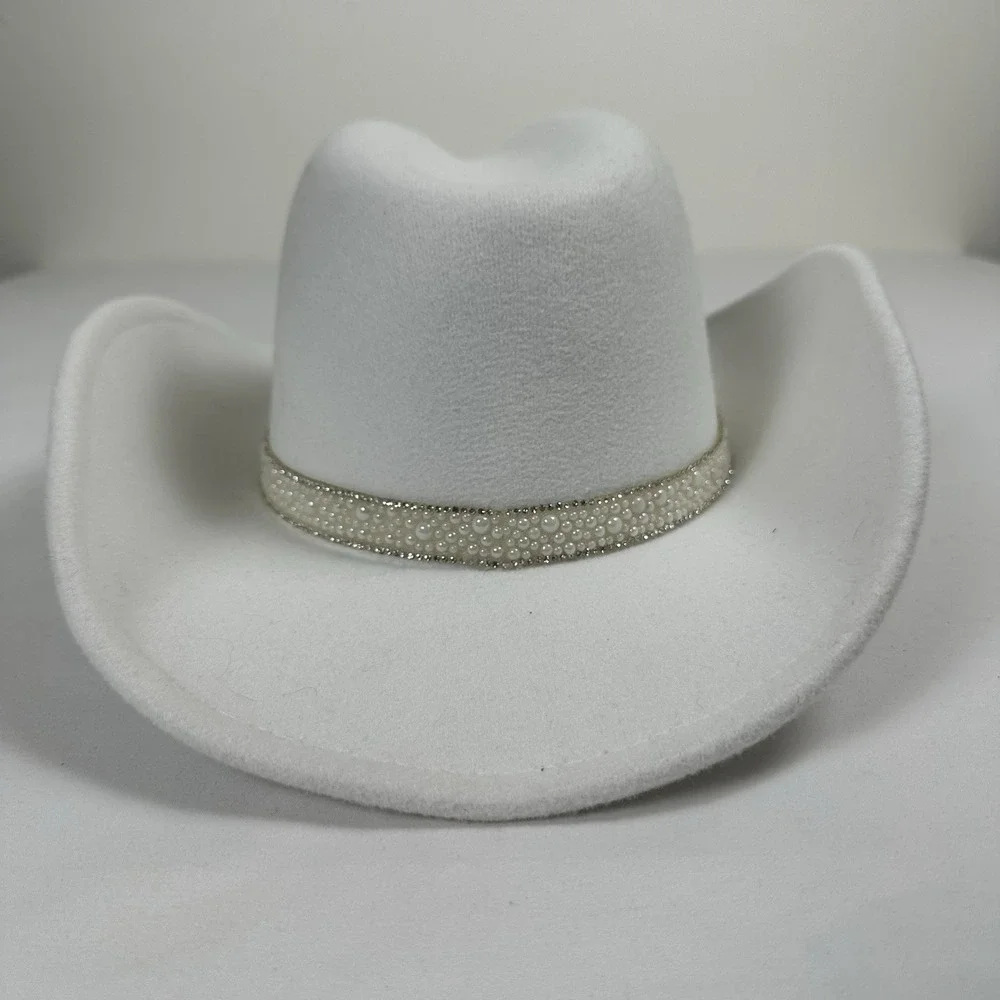 BRIDE Cowboy Hat With Veil Cowgirl Bachelorette Party